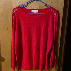 Xlg Red sweater